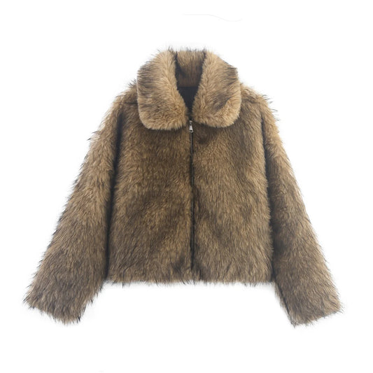 La Scala Faux Fur Jacket