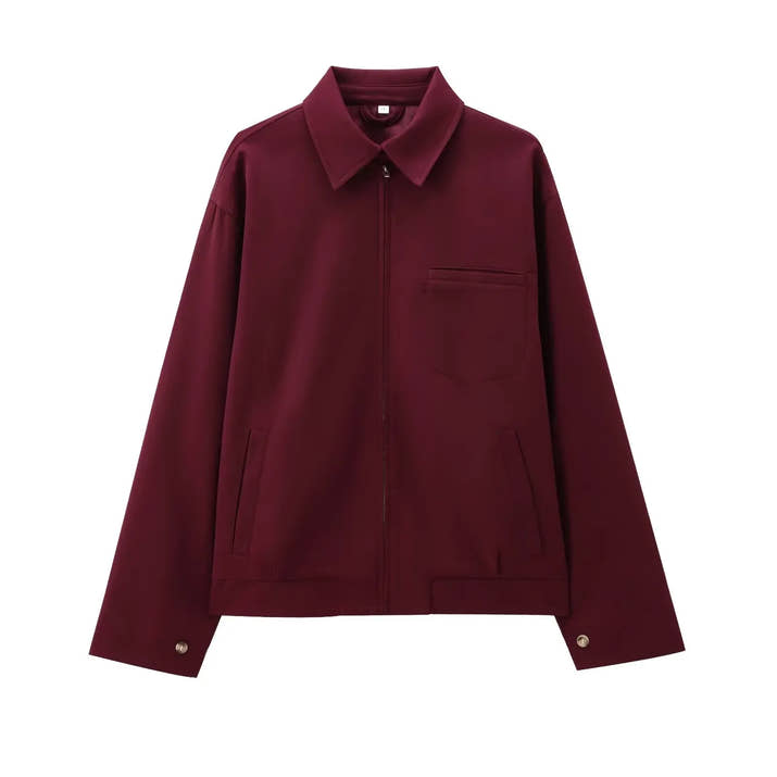 Vino Rosso Zip Jacket
