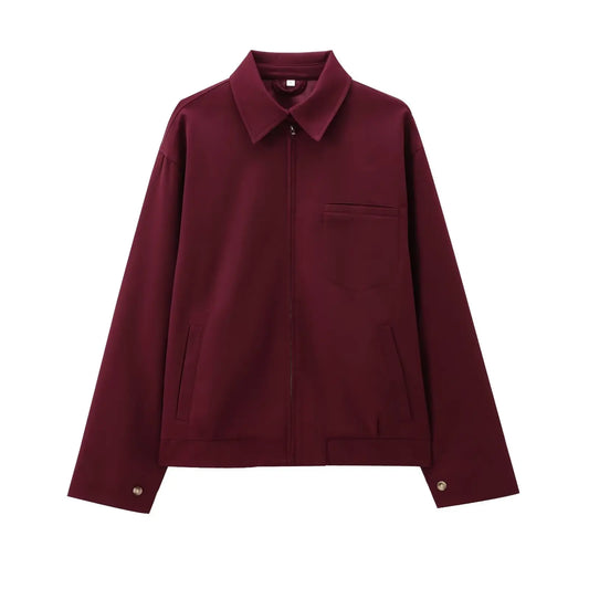 Vino Rosso Zip Jacket
