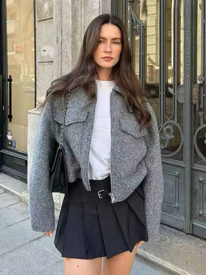 Milano Wool Zip Jacket