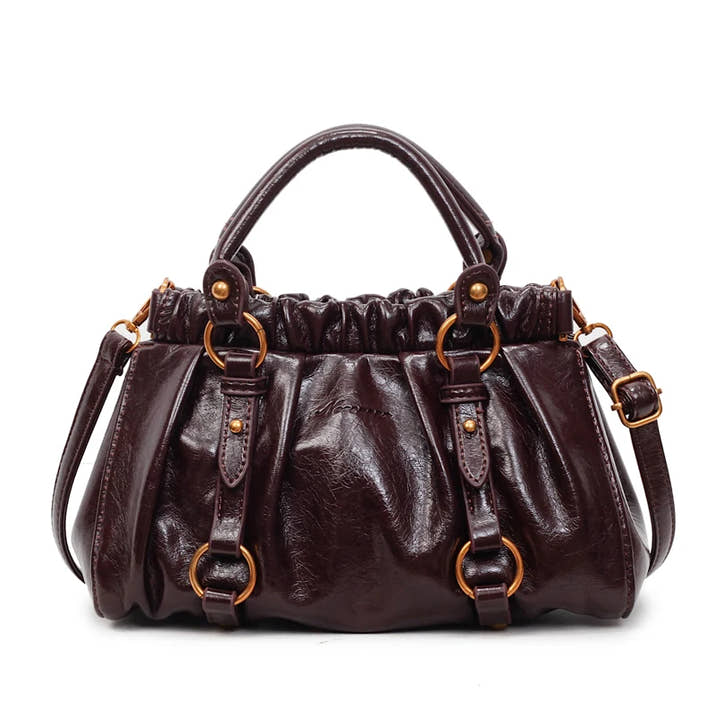 Bologna Handbag - Coffee