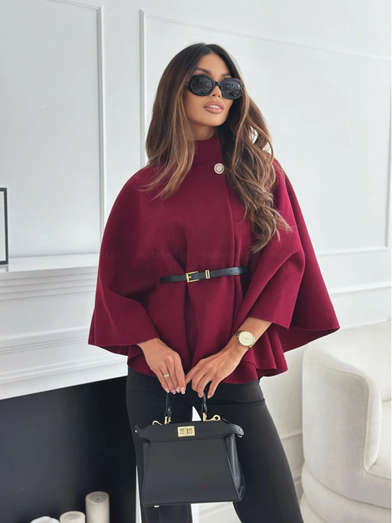 Milano Cape Belt Coat