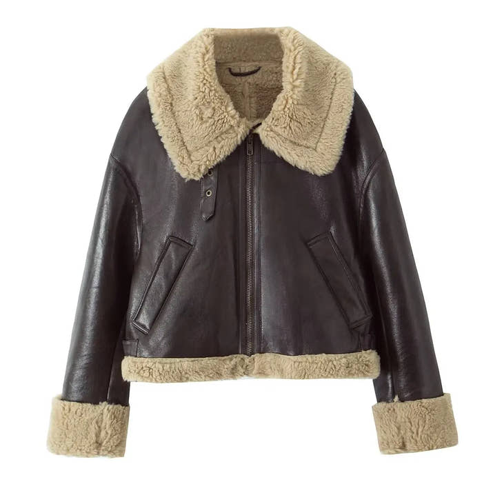 Shearling Aviator Jacket