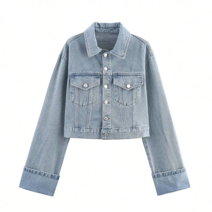Luna Cropped Jeans Jacket