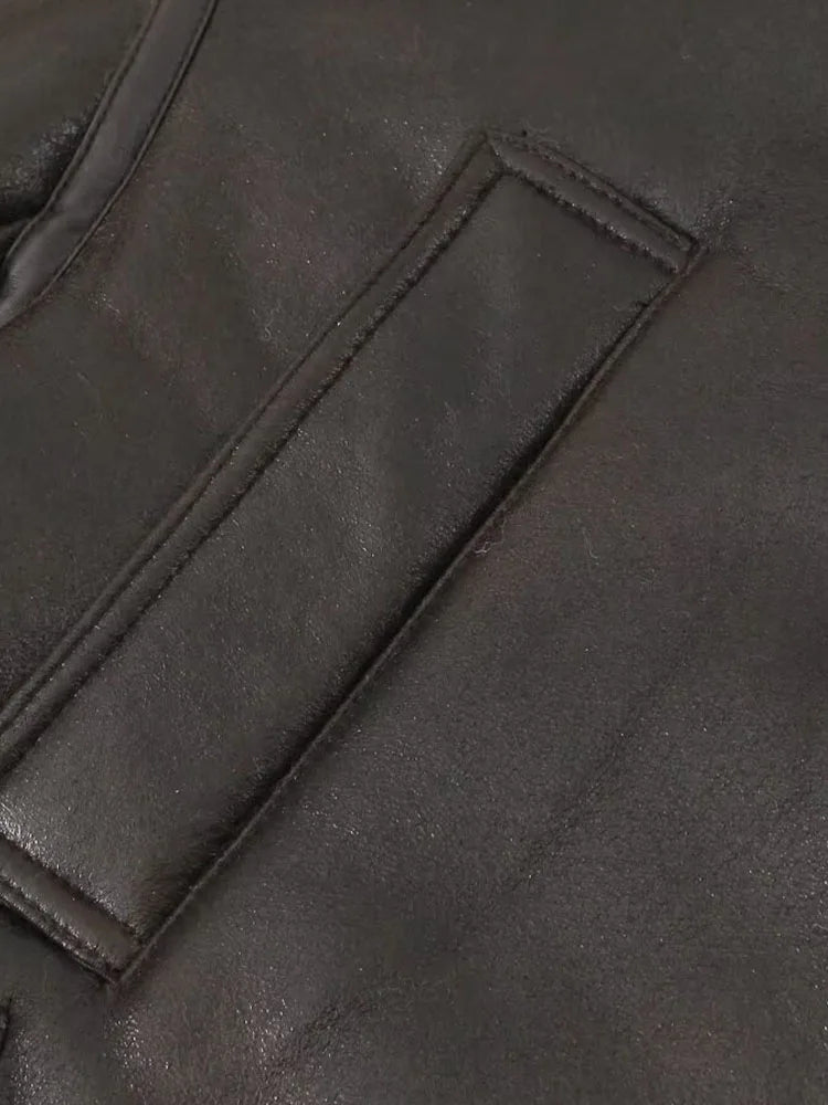 Shearling Aviator Jacket